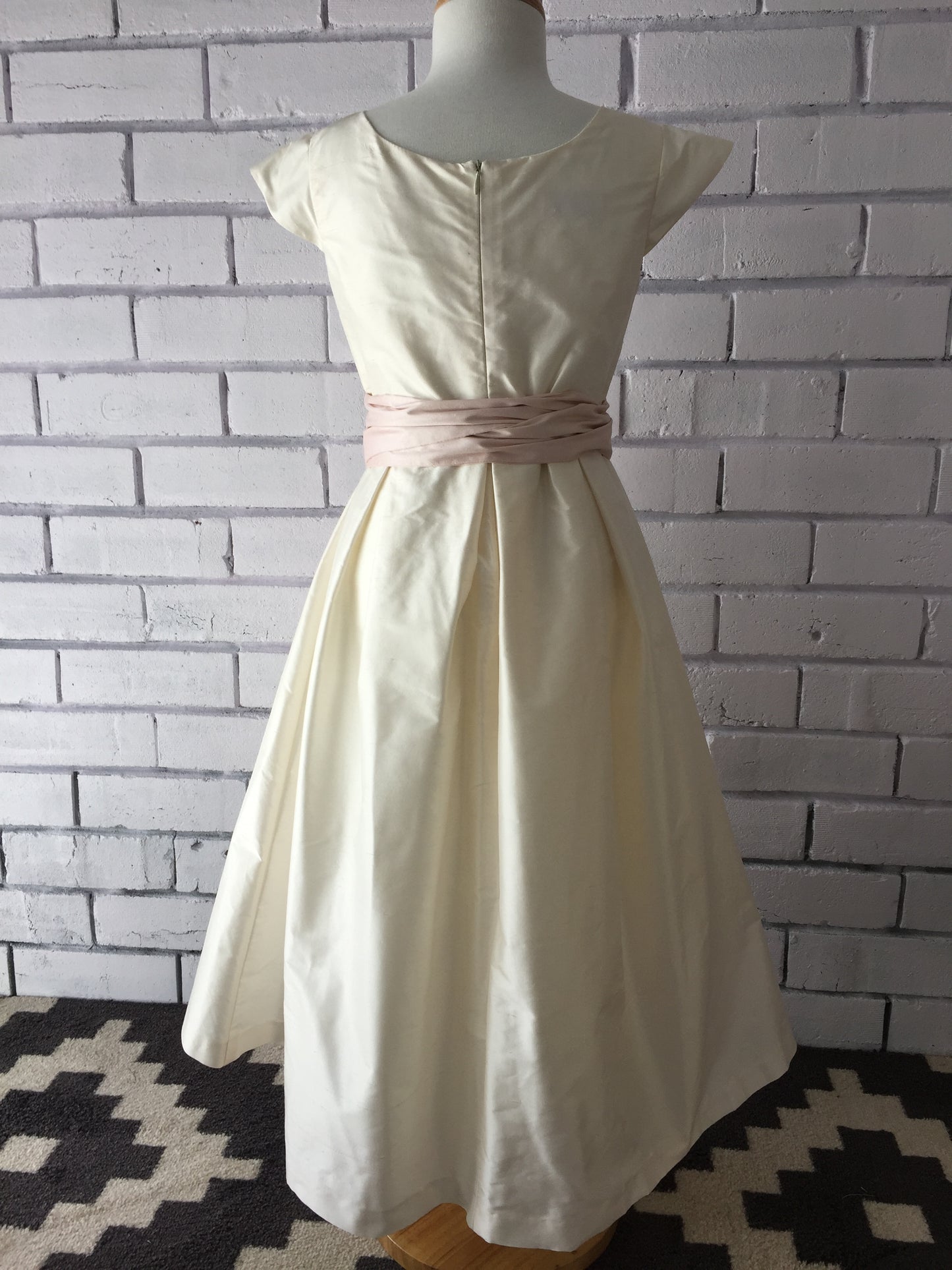 "Bella" Silk Dupion Dress