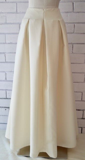 "Sienna" Box-pleat skirt